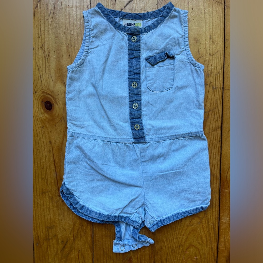 Oshkosh Genuine Kids Denim Romper